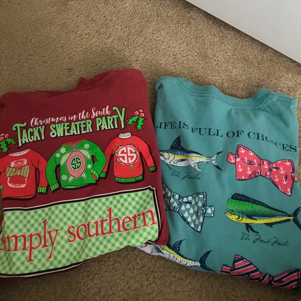 Simply Southern Long sleeve T-shirt Bundle